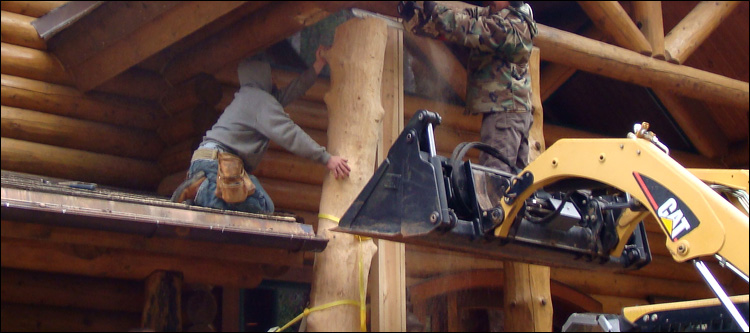 Log Home Log Replacement  Rootstown, Ohio