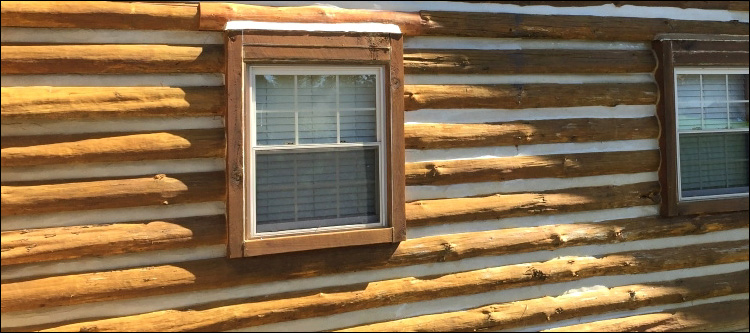 Log Home Whole Log Replacement  Garrettsville, Ohio
