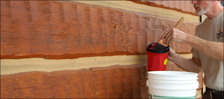 Professional Log Home Staining  Ravenna, Ohio